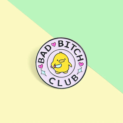 'Bad Bitch Club' Enamel Pin