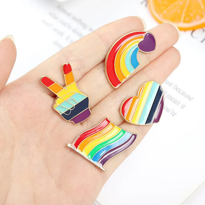 Rainbow Enamel Pin