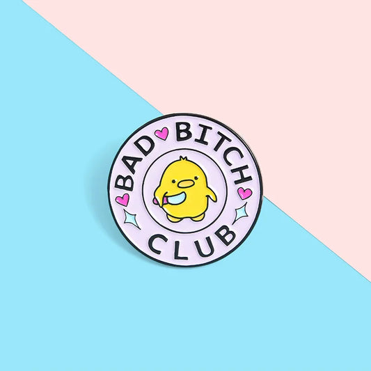 'Bad Bitch Club' Enamel Pin