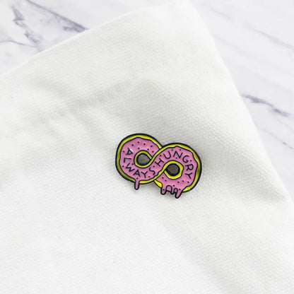 Infinity Donut Enamel Pin