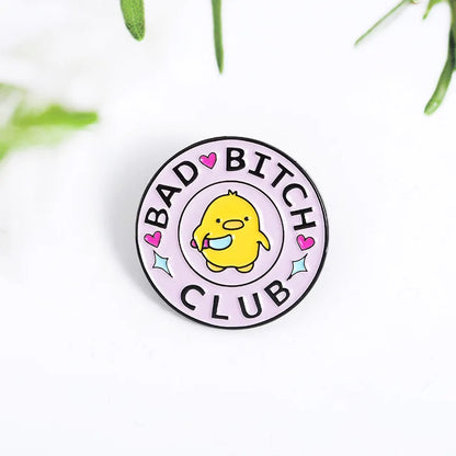 'Bad Bitch Club' Enamel Pin