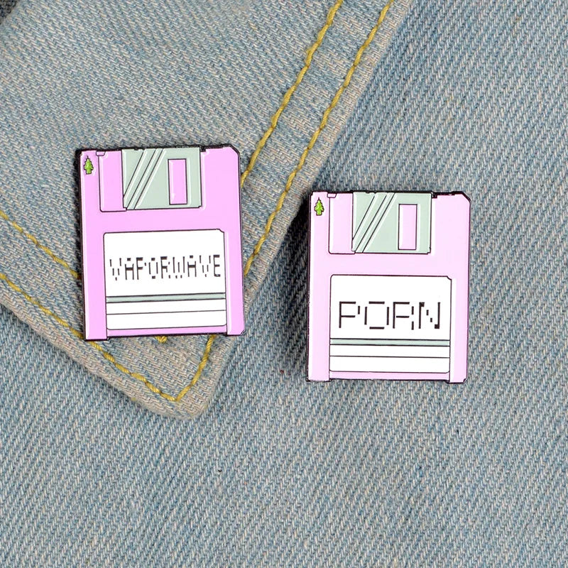 Floppy Disk Enamel Pins