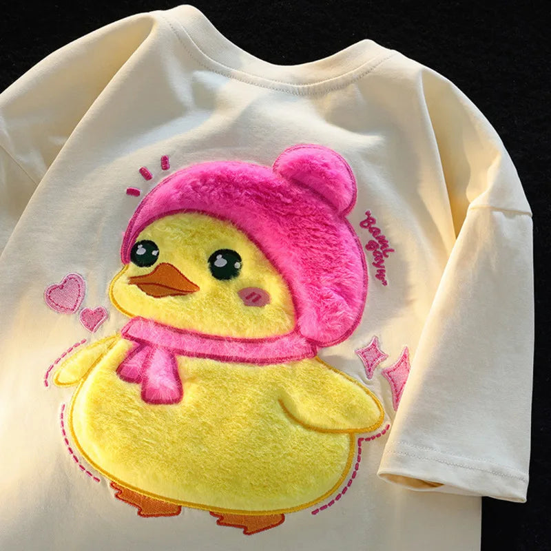 T-Shirt with Cute Duck