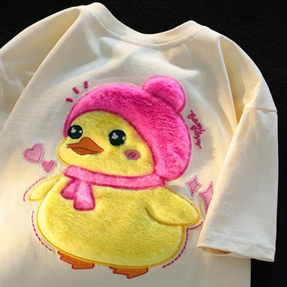 T-Shirt with Cute Duck