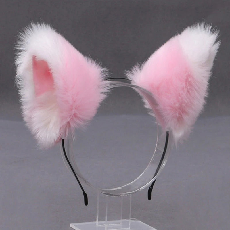 Plush Cosplay Animal Ears Headband