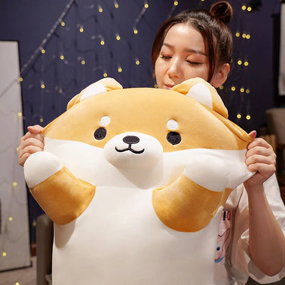 Kawaii Long Shiba Inu Pillow