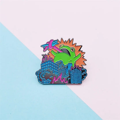 Dangerous Frog Enamel Pin