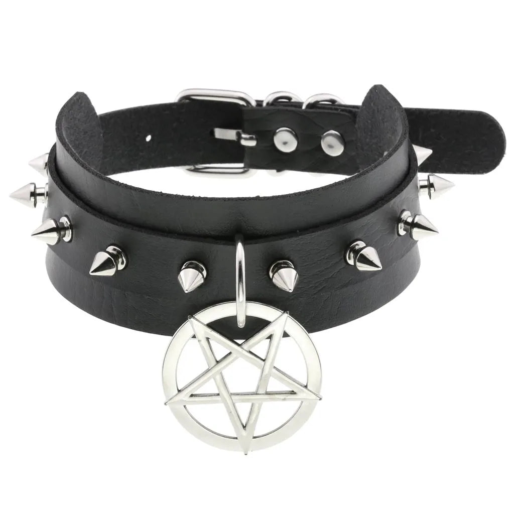 Black Choker with Attachments