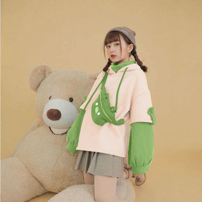 Kawaii Bear Oversized Hoodie