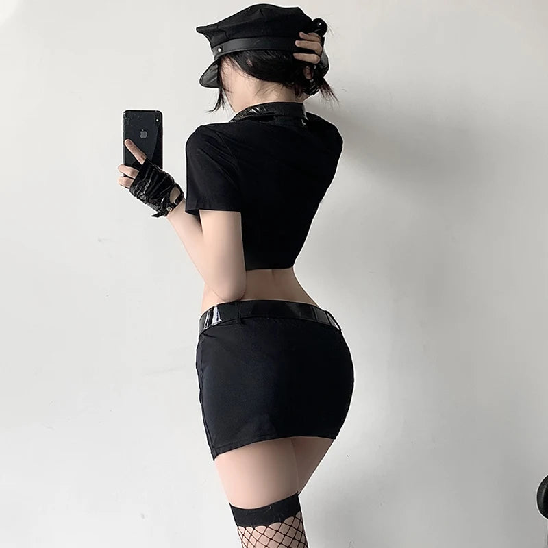 Police Lingerie Set