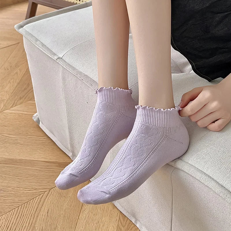 Kawaii Cute Ruffle Socks