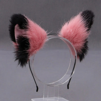 Plush Cosplay Animal Ears Headband