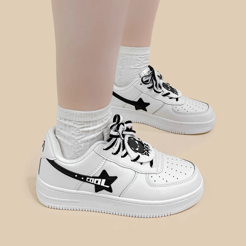 Anime White Sneakers