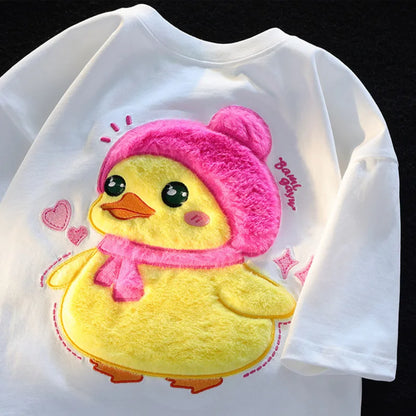 T-Shirt with Cute Duck