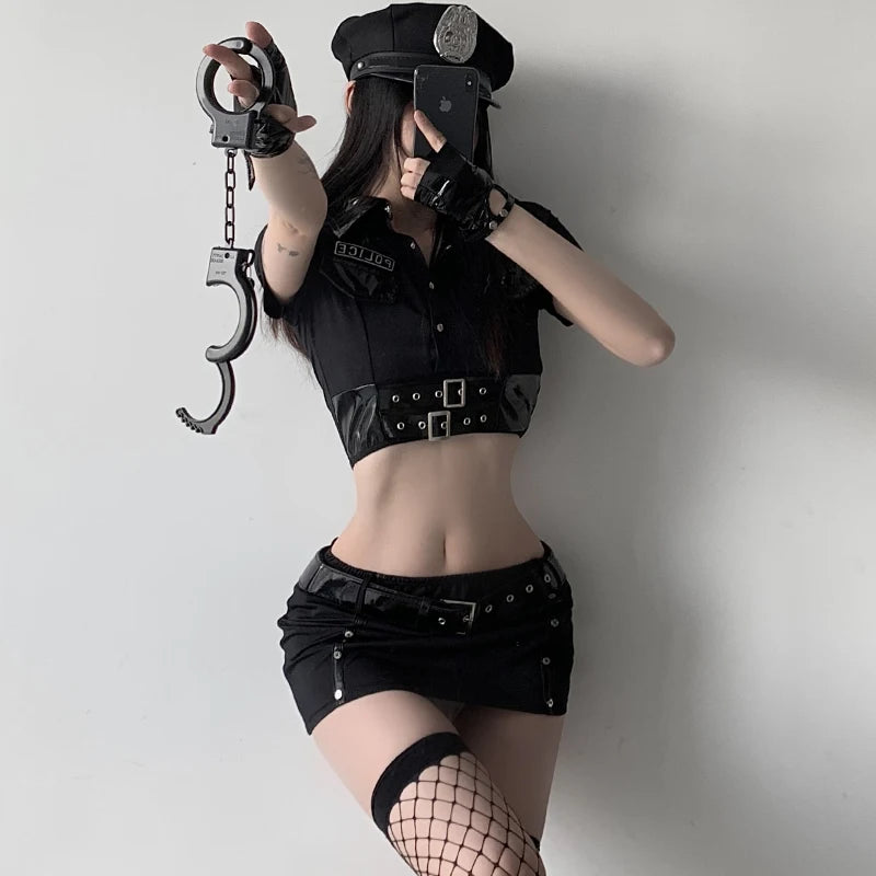 Police Lingerie Set