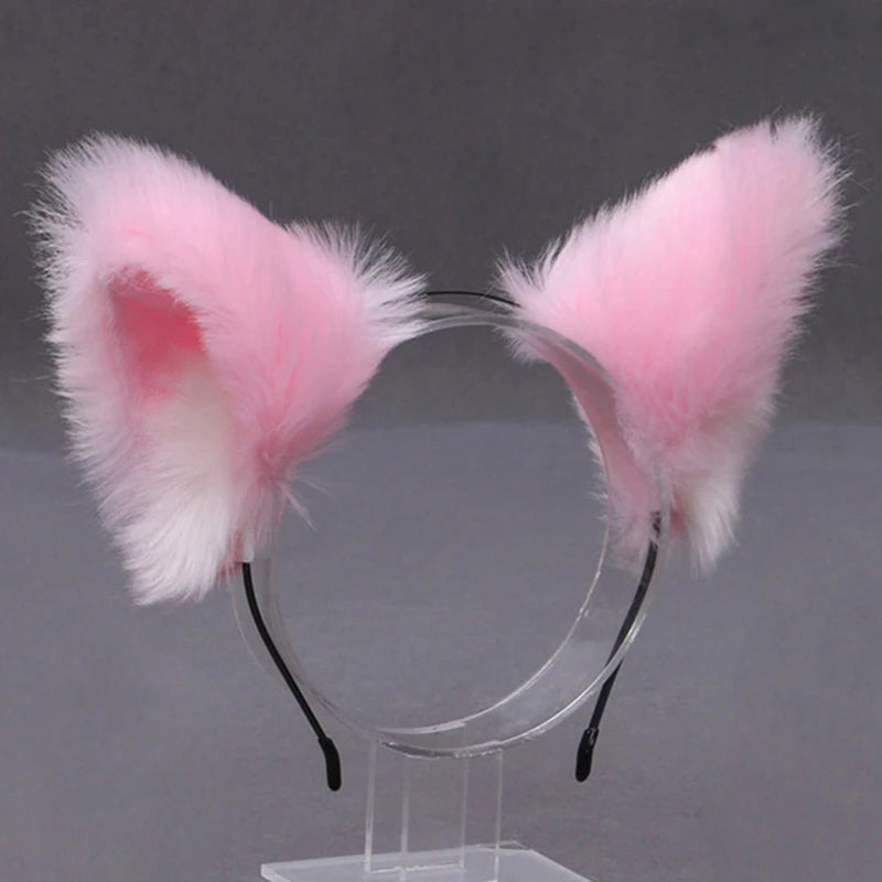 Plush Cosplay Animal Ears Headband