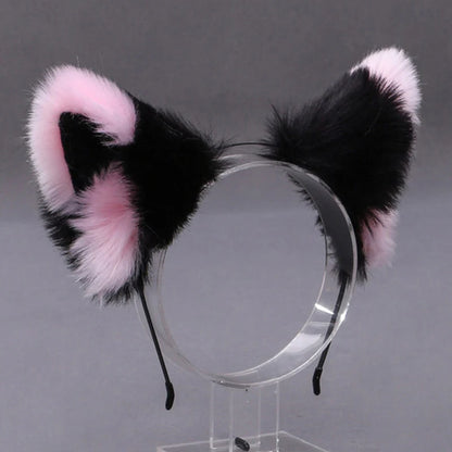 Plush Cosplay Animal Ears Headband