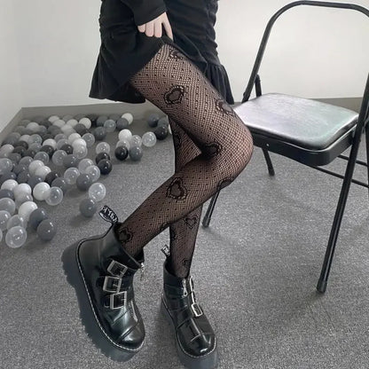 Adorable Mesh Stockings