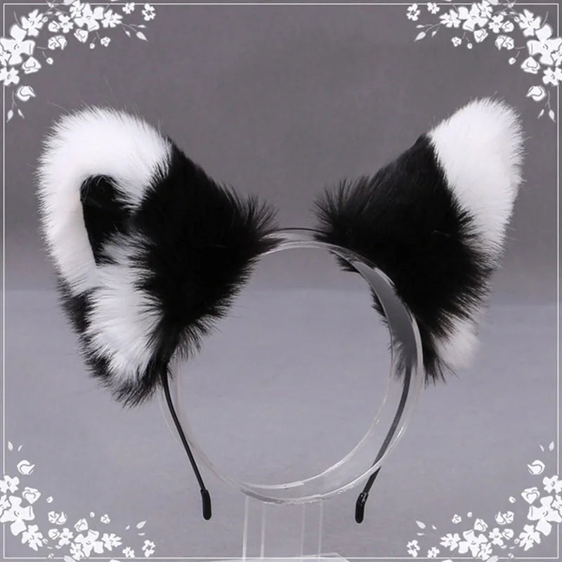 Plush Cosplay Animal Ears Headband