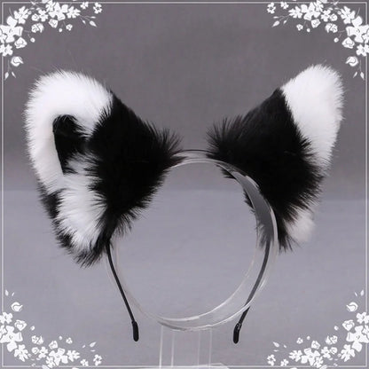 Plush Cosplay Animal Ears Headband